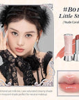 Flower Knows Violet Strawberry Rococo Glitter Lip Gloss G02 Rasberry Booze+Swan Ballet Shine Solid Lip Gloss Stick B01 Little Star