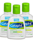 Cetaphil Moisturizing Lotion, 4 fl oz (Pack of 3), Hydrating Moisturizer For All Skin Types, Instant Hydration lasting up to 24 Hours, Non-Greasy, No Added Fragrance for Sensitive Skin