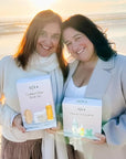 OSEA Glow & Go Facial Full Size Set - Includes Full Size Ocean Facial Cleanser (5oz), DayGlow Face Oil (1oz), Gua Sha Sculptor - Clean Beauty Set - Radiant Mother's Day Gift Set