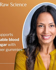 S RAW SCIENCE Sugar Free Berberine Gummies with Ceylon Cinnamon 2000mg - Blood Support - Ashwagandha, Turmeric, Chromium, Psyllium Husk Powder, Gymnema Sylvestre - 60 Fiber Gummies