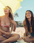 Sun Bum Hair Care Travel Essentials Kit | Revitalize Your Hair With Revitalizing Shampoo, Conditioner, and 3-in-1 Leave In Treatment | Includes Aloha Collection Travel Pouch
