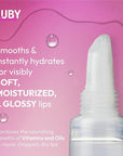 Ruby Kisses Hydrating Lip Gloss Clear Hydrating Lip Gloss (3 PACK)
