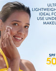 Cetaphil Sheer 100% Mineral Liquid Sunscreen for Face With Zinc Oxide Broad Spectrum SPF 50 Formulated for Sensitive Skin, Unscented, 1.7 Fl Oz