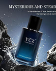 Ycz Lucky Men's Eau De Parfum New Round Box Packaging,1.7oz(50ml),Long Lasting EDP Men.Making it the ideal gentlemen’s gift