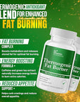 DR VITAMIN SOLUTIONS Thermogenic Fat Burner for Women and Men - Appetite Suppressant for Weight Loss - Includes Green Tea Extracts for Bloat Relief - Metabolism Booster - Pack of 2