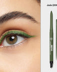 REVLON ColorStay Pencil Waterproof Eyeliner, Smudge-Proof, Eye Makeup with Built-In Sharpener, 206 Jade, 0.01 oz (Pack of 2)