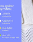Billie Whipped Shave Cream - Ultra Gentle Protection - Fragrance-Free & Dermatologist-Approved - Designed for Sensitive Skin - 6.5 fl oz