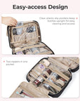 Bagsmart travel toiletry bag with
