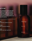 Aesop Aurner Eau de Parfum | Floral, Herbaceous, Fresh Unisex Fragrance | Floral Fragrance With Unexpected Contrasts | 1.6oz / 50mL