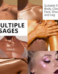 Body Shimmer Oil,Liquid Glow Illuminator Body Luminizer Glow Oz 101