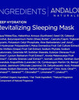 Andalou Naturals DEEP HYDRATION Revitalizing Sleeping Mask