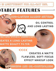 Loose Setting Face Powder Set,Oil Control Long Lasting Finish,Pink Complexion