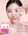 Dermal collagen moistfull pad -
