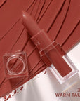 COVERGIRL Clean Lip Color, Warm Taupe, Satin Finish, Squalane, Avocado & Aloe, Carmine-Free, Non-Drying, 0.12oz