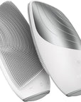 GESKE SmartAppGuided Sonic Thermo Facial Brush | 6 in 1 | Skin Cleansing | Cleansing Brush with Thermal Function | Electric Facial Massager
