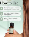 Kitsch Rosemary Oil for Hair Growth – Hair Oil with Biotin, Castor & Jojoba – Pre-Wash Scalp Oil for Hair Care – Lavender Scent – 10mL