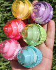 Beauty Bundle Cupcake Set of 6 Cute Lip Gloss For Kids, Girls & Women Party Favors Novelty Hydrating Assorted Fruit Scented Cupcake Birthday Gifts