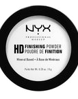 NYX PROFESSIONAL MAKEUP HD Finishing Powder, Pressed Setting - Translucent