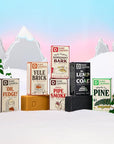 Duke Cannon Supply Co. Big Brick of Soap Bar Holiday Soap Gift Set - Lump of Coal, Illegally Cut Pine, OH Fudge, Santa's Pipe Smoke, Peppermint Bark & Yule Brick, 10 oz. (6 Pack)