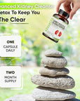 Kidney Cleanse Detox & Repair and Bladder Support- Kidney Support Supplement for Kidney Restore With Chanca Piedra,Cranberry, Juniper Berries for Kidney Detox and Bladder Health.60 Day Supply