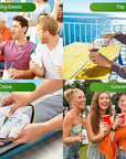 Cruise Sunscreen Bottle Plastic Container: