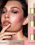 3 Pcs FAIR Contour Stick Set,Cream Blush & All Skin