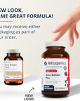 Metagenics Bone Builder Plus - MCHC Supplement - High-Absorption - 2000 IU Vitamin D - with Calcium & Phosphorus - Non-GMO & Gluten-Free - 90 Capsules