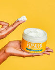 Tree Hut Pineapple Whipped Shea Body Butter | Long-lasting Hydration Leaves Skin Feeling Soft & Moisturized | Lightweight | Nourishing Essential Body Care | 8.4 fl oz.