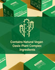 Vegan J Daily Toner Pads | Exfoliating, Hydrating, Moisturizing | Vegan K-Beauty | Oasis-Plant Complex 53,000ppm | Pore Refining & Skin Soothing | 100% Cotton (60 Pads)