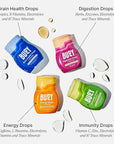 Buoy Electrolyte Drops Variety Pack Digestion + Brain + Energy + Immunity | 160 Servings | No Sugar, No Sweeteners | Dietitian Recommended | Trace Minerals | Purposefully Unflavored | Add to Any Drink