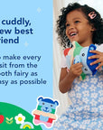 hello Tooth Fairy Kit with Tooth Fairy Door Hanger and Teddy Bear, Includes Full Size Fluoride Kids Strawberry Toothpaste and Kids Toothbrush, for Children Ages 3 and Up