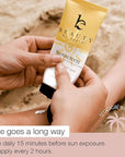 Mineral Sunscreen SPF 25 - Zinc Oxide Sunscreen, Baby Sunscreen, Kids Sunscreen, Reef Friendly Sunscreen, Sun Screen With Natural Sunscreen & Organic Sunscreen Lotion Ingredients, Zinc Sunscreen Kids