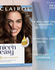Clairol Nice'n Easy Permanent Hair Dye, 9 Light Blonde Hair Color, 3 Count