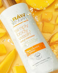 RAW SUGAR Simply Body Wash Variety Trio (25 Fl Oz, Pack of 3) Vegan Bath & Shower Gel, Raw Coconut + Mango, Pineapple + Maqui Berry + Coconut and Watermelon + Fresh Mint, No Sulfates & Parabens