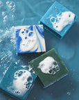 Every Man Jack Cold Plunge Mens Bar Soap Set - Deeply Cleans, Hydrates with Naturally Derived Ingredients - Iconic Cold Water Scents - Pacific Dive, Glacier Bay, Tahoe Blue, Yosemite Falls, 8 Bar Set