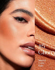 Mineral Color Balm, SPF 35 Multi Color Stick for Lips, Cheeks& Eyes, Blendable Creamy Lightweight Formula, Buildable Shimmer Finish, Multiuse Makeup Stick, Cherry