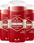 Old Spice Aluminum Free Deodorant for Men, 24/7 Odor Protection, 24/7 Freshness & Lasting Scent, Titan with Aged Oak Scent, 3.0 oz (Pack of 3)
