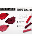 Maybelline Superstay Matte Ink Liquid Lipstick 3 Piece Gift Set
