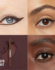 Maybelline TattooStudio Long-Lasting Sharpenable Eyeliner Pencil, Glide on Smooth Gel Pigments with 36 Hour Wear, Waterproof, Smooth Walnut, 1 Count