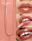 Revlon Super Lustrous Lip Gloss, Non-Sticky, Hydrating, High Shine Finish, 215 Super Natural, 0.13 oz
