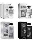 Hybrid & Company Mens 4 Pcs Robot Ai For Men Homme City Eau De Perfum Vaporisateur Natural Spray