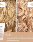 Four Reasons Color Mask - Vanilla Blonde - (27 Colors) Color Depositing Conditioner, Toning Treatment, Tone & Enhance Color-Treated Hair - Semi Permanent Hair Dye, Vegan and Cruelty-Free, 6.76 fl oz