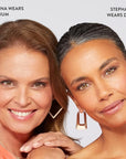 LAURA GELLER NEW YORK Baked Balance-N-Glow Illuminating Foundation - Deep - Buildable Sheer to Light Coverage - Satin Finish