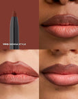 Milani Understatement Lipliner Pencil - Highly Pigmented Retractable Soft Lip Liner Pencil, Easy to Use Lip Makeup