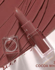 COVERGIRL Clean Lip Color, Cocoa Whirl, Satin Finish, Squalane, Avocado & Aloe, Carmine-Free, Non-Drying, 0.12oz