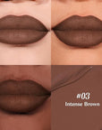 2-IN-1 Lip Liner and Lip Stain, High Pigmented Long Lasting Velvet Lip Tint, Well-Defined Lipliner, Weightless Waterproof Not Animal Tested, Matte Finish Makeup