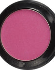 Raspberry Sorbet Fuchsia Pink Red Shimmering Opaque Pressed Powder Single Vegan Eyeshadow; Talc, Paraben & Cruelty Free