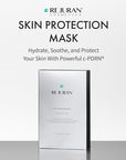 REJURAN® Skin Protection Mask, c-PDRN® – Hydrating and Soothing Facial Sheet Mask for Irritated, Stressed, Repairs & Restores Skin Barrier with Panthenol & Allantoin, Korean Skin Care. 5-Pack