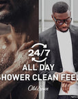 Old Spice Refreshing Body Wash for Men, 3X Defense, 24/7 Shower Fresh with Long Lasting Scent, Red Collection, Captain with Bergamot Scent, 24 oz (Pack of 4)