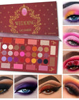 UCANBE Eyeshadow Makeup Palette, 36 Color Matte Shimmer Glitter Eye Shadow Highlighter Contour Blush Powder, High Pigmented Long Lasting Waterproof Pallet for Weddings, Celebrations & Daily Use
